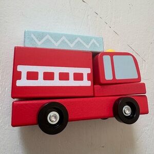 Target Bullseyes Playground Stacking Fire Truck